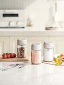 Pinmoo Prachic Kaşıklı Büyük Boy 13,5 cm 1 Adet 250 Ml. Cam Baharatlık - 3