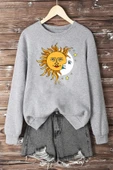 Unisex Larks' Tongues in Aspic Bisiklet Yaka Sweatshirt thumbnail 3