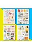 My Dıy Sticker Book 24 * 17 Cm 16 Sayfa Özel Tasarım Rengarenk Sticker Kitabı - 4