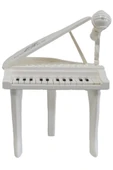 Rennes NP-800WH Akustik Görünümlü 25 Tuşlu Dijital Elektronik Mikrofonlu Çocuk Piyanosu Beyaz thumbnail 3