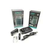 Sakal-Vücut Sıfır Sakal Yanak Şarjlı Islak ve Kuru Tıraş Makinesi V-390 - 1