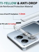 Xiaomi Mi 14T Pro Şeffaf Silikon Kılıf Yumuşak ve Esnek Tasarım - 4