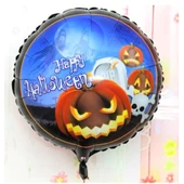 Happy Halloween Balkabağı Folyo Balon 18 İnç - 2