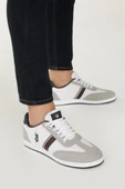 U.S. Polo Assn. KARES 5FX 101932518 Erkek Sneaker Ayakkabı Beyaz 40-45 - 1