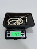 Kesme Fildişi Tesbih 12,96 Gram - Koleksiyonluk Fil Dişi Tespih - 5