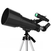 400 x 70 Mm Açıklıklı Refrakter Teleskoplar 15x - 150x Telefon Adaptörlü Reflex - 1