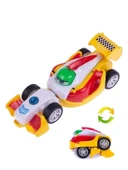 Formula Arabası Uzay Arabasına Dönüşüyor Sürtmeli Araba - 1 Adet - 3