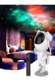 Astronot Gece Lambası, Projeksiyon Nebula Ve Samanyolu Manzaralı Kumandalı - 1