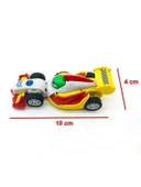 Formula Arabası Uzay Arabasına Dönüşüyor Sürtmeli Araba - 1 Adet - 4