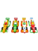 Formula Arabası Uzay Arabasına Dönüşüyor Sürtmeli Araba - 1 Adet - 7