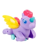 Sevimli Pony At İpli Çekmeli Pilli Işıklı Unicorn Çekbırak Unicorn Pony - MOR - 1