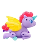 Sevimli Pony At İpli Çekmeli Pilli Işıklı Unicorn Çekbırak Unicorn Pony - MOR - 3