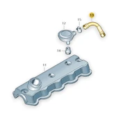 Seat Toledo 2000-2004 1.9 Dizel Üst Kapak Hava Hortumu 038103493P - 2