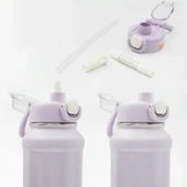 Shotay Çelik Termos Matara 720Ml Beyaz - 7