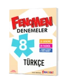 FENOMEN YAYINLARI 8. SINIF TÜRKÇE  DENEMELER 20 DENEME 20 FASİKÜL 8 SARMAL DENEME 12 GENEL DENEME - 1