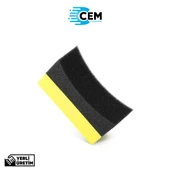 CEM CAR CARE Lastik Parlatıcı Uygulama Süngeri Özel Tasarım thumbnail 2