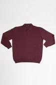 Woolen World Polo Yaka Battal (Büyük Boy) Yünlü Triko Kazak - 6