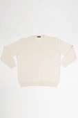 Woolen World V Yaka Battal (Büyük Boy) Yünlü Triko Kazak - 2