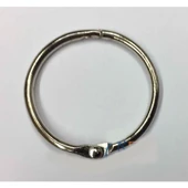 Kilitli Yuvarlak Halka, 2,5cm - 100 Adet - 1