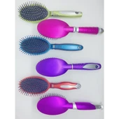 Haowei Oval Renkli Saç Fırçası Tarak - 1
