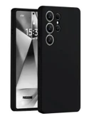 Samsung Galaxy S25 Ultra Nano Kadife Silikon Kılıf Yumuşak, Darbe Emici ve Leke Tutmaz - 1