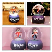 Harry Potter Üflemeli Işıklı Müzikli Kar Küresi Orta Boy Alk3119 - 1