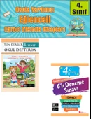 Ata 4.Sınıf Okula Yardımcı Tüm Dersler Okul Defterim- 6 lı Deneme Sınavı - 1