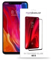 Xiaomi Mi 8 5D Ekran Koruyucu Cam Tam Kaplayan thumbnail 1
