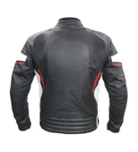 Forte Gt 2002002 Hunter Deri Full Koruma Mevsimlik Motosiklet Montu 2XL Beden Siyah - 3