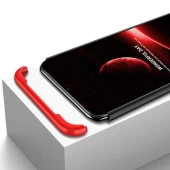 Huawei P Smart 2019 Kılıf 360 Tam Koruma Kapak 3 Parça Slim Fit - 4