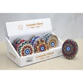 Taşlı El Aynası Oval İnce Alk3765 - 1