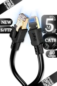 MN6 M110XF Cat8 Kablo/5 METRE/40GBPS-2000MHZ-26 Awg-S/ftp-Cat8 Ethernet Kablosu - 1