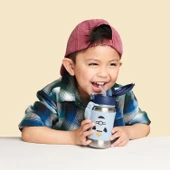 Skip Hop Zoo Pipetli Paslanmaz Çelik Suluk 350 Ml Roket thumbnail 4