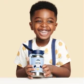 Skip Hop Zoo Pipetli Paslanmaz Çelik Suluk 350 Ml Roket thumbnail 3