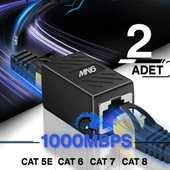 MN6 M13x Kablo Birleştirici/2 adet-cat5-cat6-cat7-cat8-uyumlu/lan Kablosu Birleştirici Ara Aparatı - 1