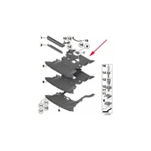 Bmw E84 X1 Motor Alt Muhafaza Benzinli 2012-2016 51752990573 - 2