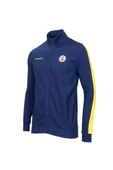 Fenerbahçe Orijinal Lisanslı Dik Yaka Fermuarlı Sweat Eşofman Alt Set - 7