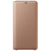 Galaxy A7 2018 ile Uyumlu Wallet Cover Kılıf Altın EF-WA7500PFEGWW - 1