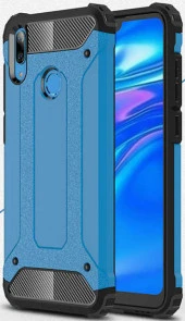 Huawei Y7 Prime 2019 Kılıf Zırhlı Tam Korumalı Silikon Tank Kapak - 3