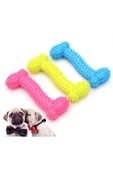 Kemik Şekilli Kedi Köpek Diş Kaşıma Isırma Aparatı Stres Oyuncağı 10 Cm - 1