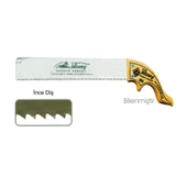 Abay İnce Diş Zıvana El Testere 12 No - Ahşap Sap - 1