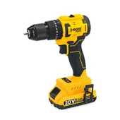 SGS5532 - 20 Volt 2 Amper 60 Nm Tork Akülü Darbeli Matkap Vidalama Seti Çift Akülü Kömürsüz Motor - 4