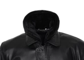 Kışlık Erkek Deri Kaban Siyah Renk - 10