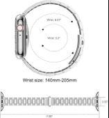 iiteeology Paslanmaz Çelik Kordon Uyumlu Apple Watch Kordon - 4
