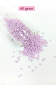 Dökme Cam Kum Boncuk (11/0) 2 mm - 60 Gram -  Açık Pembe - BNC043 thumbnail 1