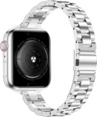 iiteeology Paslanmaz Çelik Kordon Uyumlu Apple Watch Kordon - 3