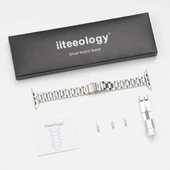 iiteeology Paslanmaz Çelik Kordon Uyumlu Apple Watch Kordon - 8