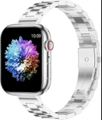 iiteeology Paslanmaz Çelik Kordon Uyumlu Apple Watch Kordon - 10