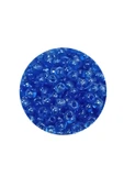Dökme Cam Kum Boncuk (8/0) 3 mm - 60 Gram - Şeffaf Açık Mavi - BNC204 thumbnail 2