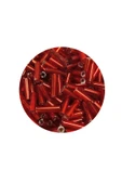 Uzun Boru Kesme Boncuk Çap 2mm Uzunluk 10 mm - 20 Gram - Şeffaf Kırmızı - BNC260 thumbnail 2